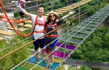 網紅打卡必體驗項目之步步驚心挑戰(zhàn)橋