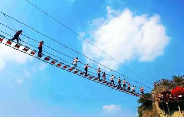 步步驚心挑戰橋 景區人氣項目新選擇