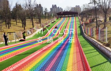 名揚游樂幫您規劃設計2023年火爆網紅游樂項目“戶外無動力游樂設備樂園”