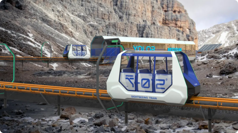 景區交通新革命：“上山軌道車”讓觀光之旅安全省力又新潮！